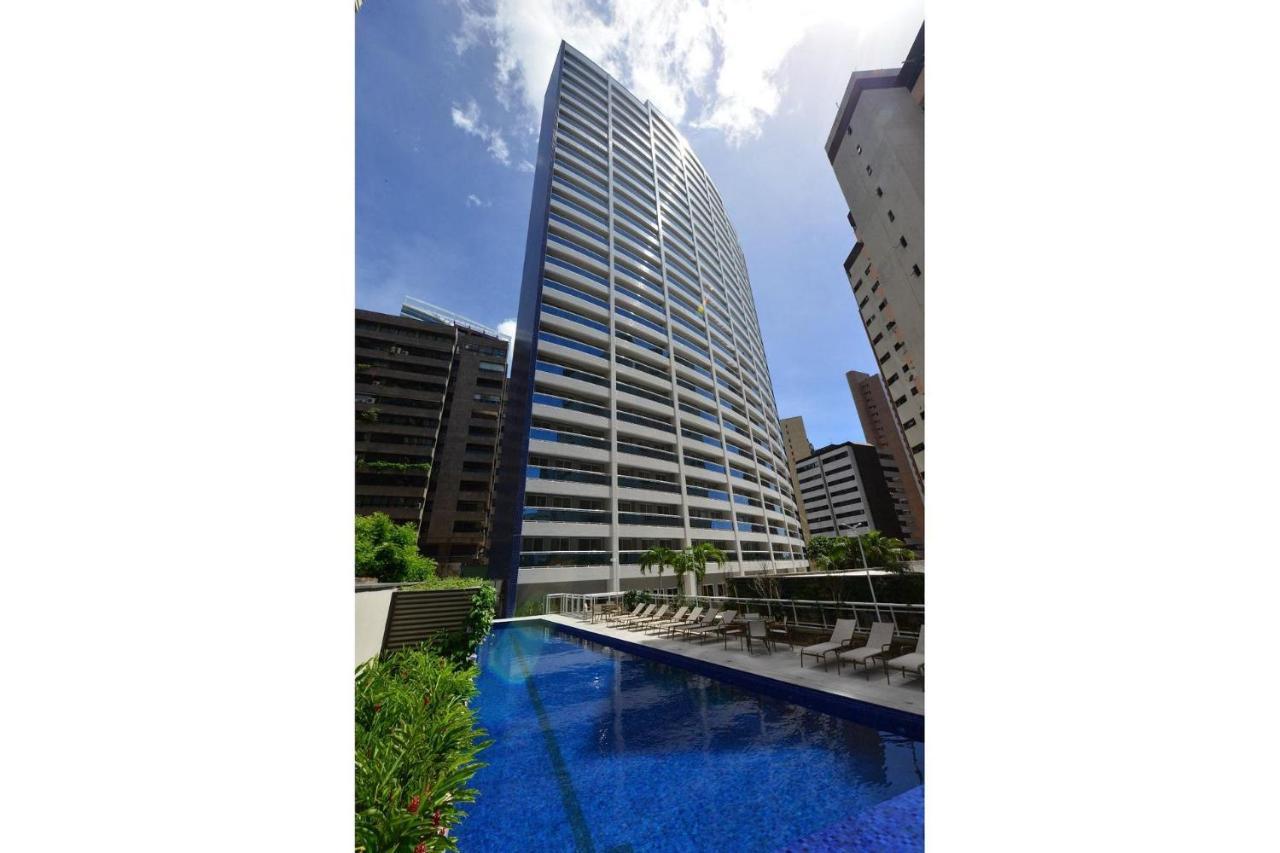 Flat No Mais Novo Edificio Conceito Com Linda Vista Mar !!! Apartment Fortaleza  Bagian luar foto