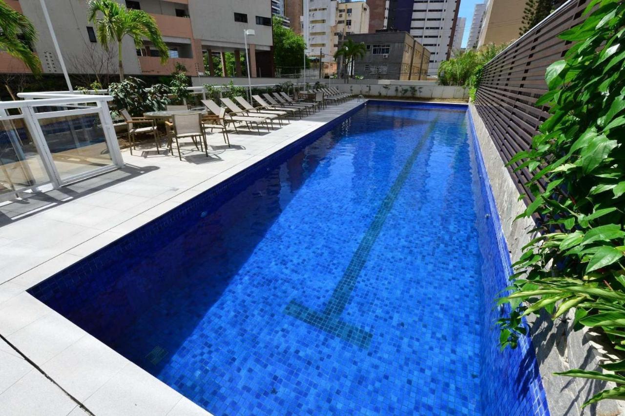 Flat No Mais Novo Edificio Conceito Com Linda Vista Mar !!! Apartment Fortaleza  Bagian luar foto